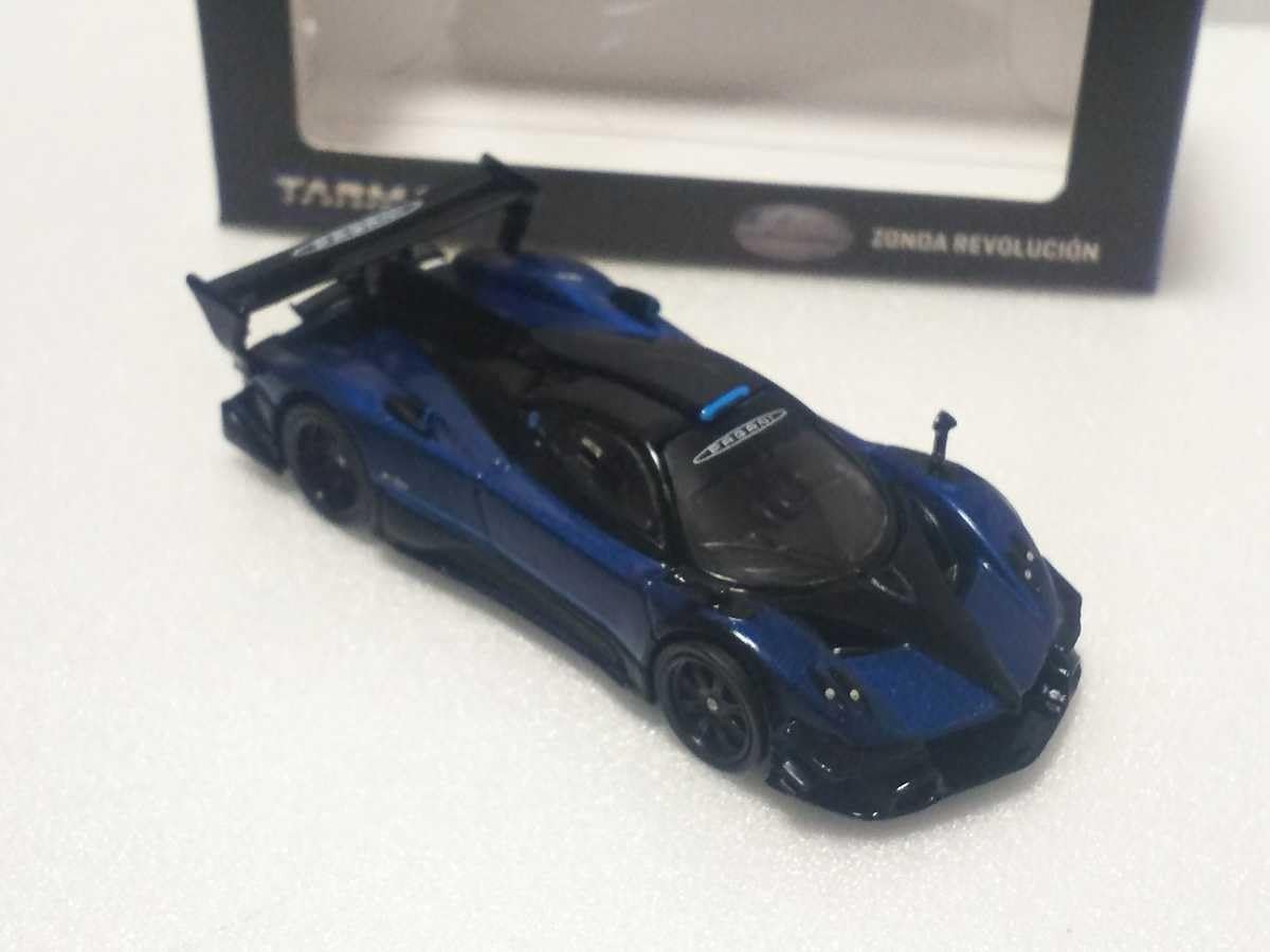 Amazon | Tarmac 1/64 パガーニ ゾンダ レボリューション ブルー 