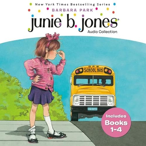 Junie B. Jones Audio Collection: Books 1-4 Audiolivro Por Barbara Park capa