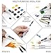 Chromatek AquaPens. Set of 6 Refillable Aqua Watercolor Brushes with Nylon Tips. Easy Water Brush Pens for Painting. Blending & Calligraphy. Includes Online Video Tutorials & Templates