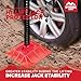 Offroading Gear 4x4 Jack Base & Handle Bar Protector (Hi Lift Jack Accessories) | Farm Jack| Big Red