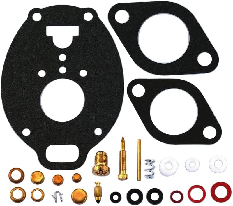 New Carburetor Repair Kit For Marvel Schebler TSX carburetor John Deere M 40 320 330 420 430 2010 Farmall 504 Ford 801 Allis WD45 Replaces K7515 778-515