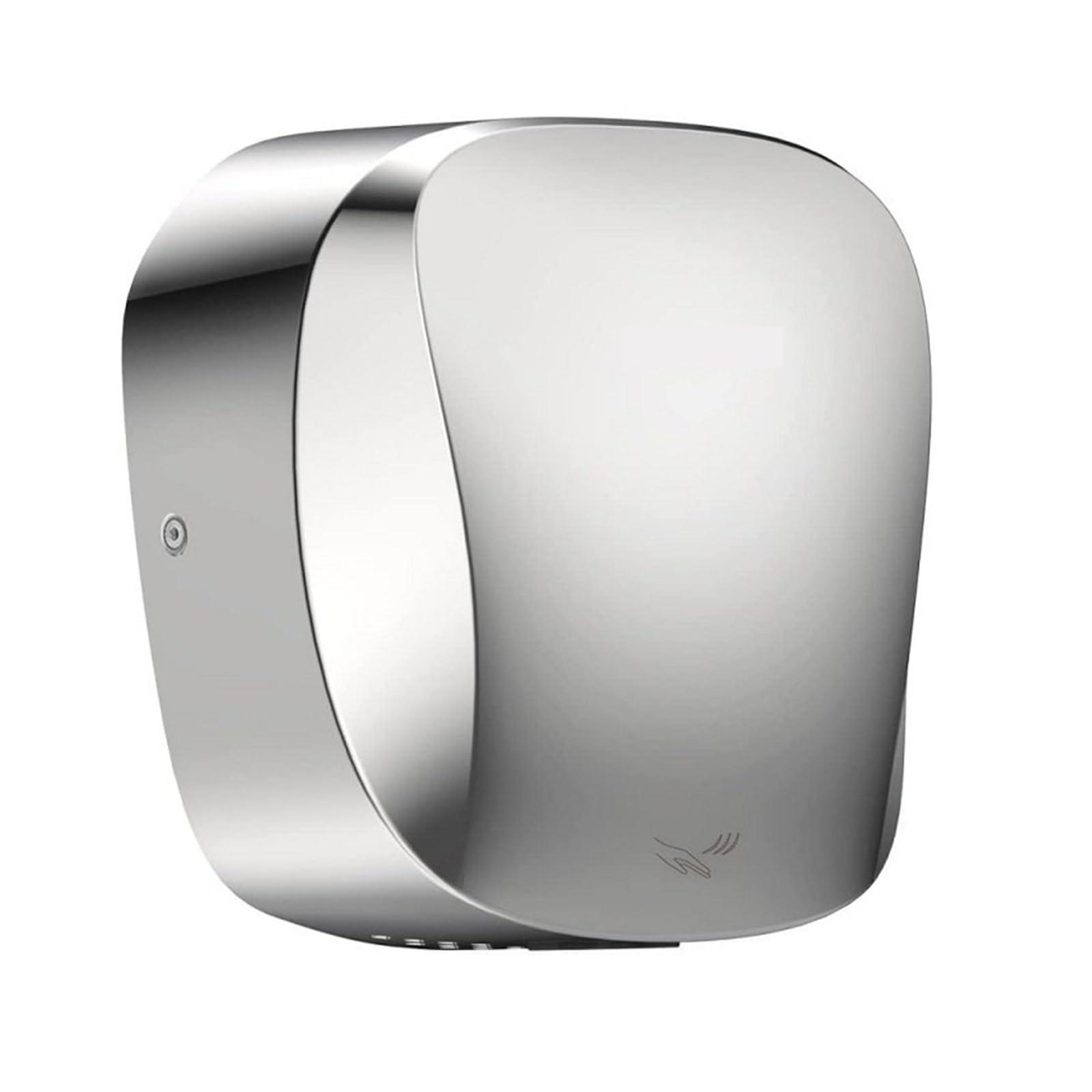Händetrockner, Vollautomatischer Händetrockner, Toilette, Badezimmer, werbe, mit Hepa-Filter aus Edelstahl(AK2903-Polished)