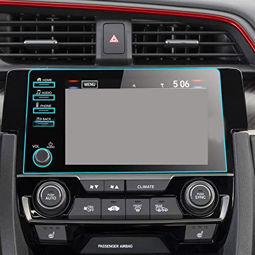 Film protection écran Honda Civic 2019-2020 : verre trempé autoradio GPS et accessoires de bord