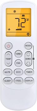 New Replacement Remote Control for Pioneer GYKQ-78 Diamante Series Air Conditioner with Backlight