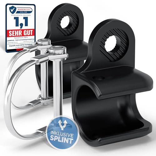 LAINFELD Anhängerkupplung für Thule Chariot & Coaster | Fahrradanhänger...