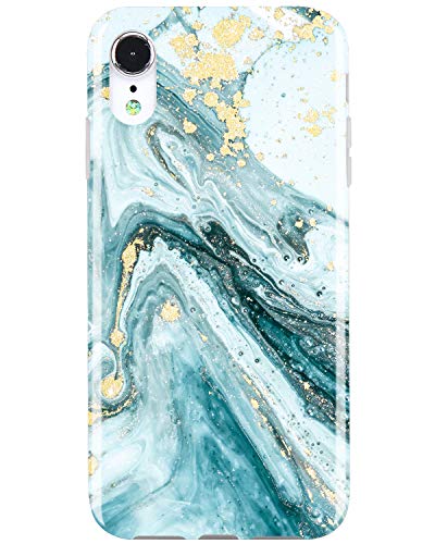 Coque iPhone XR etui protection mince gel tpu souple marbre