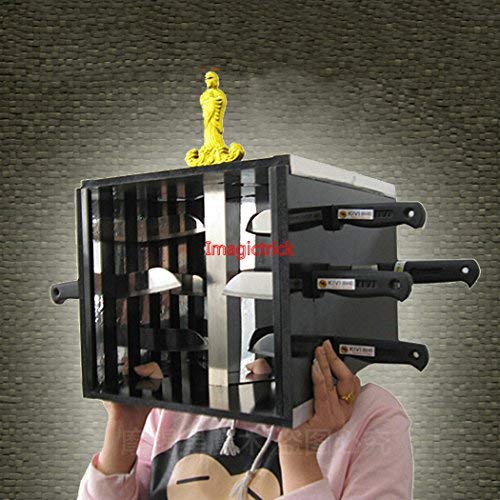 Boîte de piercing pliable de scène pour spectacle de magie