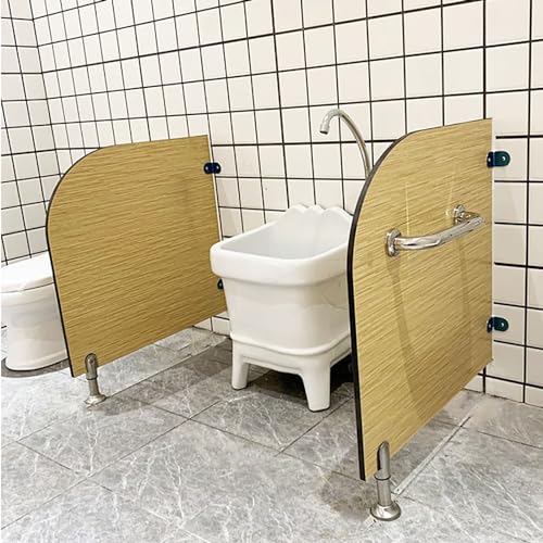 Orinal para hombre divisor impermeable 80 x 60 cm deflector de baño público 2