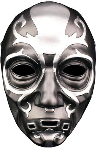 Miniatura 2 de Máscara de devorador de muerte para cosplay 3D, máscara de calavera aterradora, fiesta de máscaras, disfraz de Halloween, accesorios de resina de