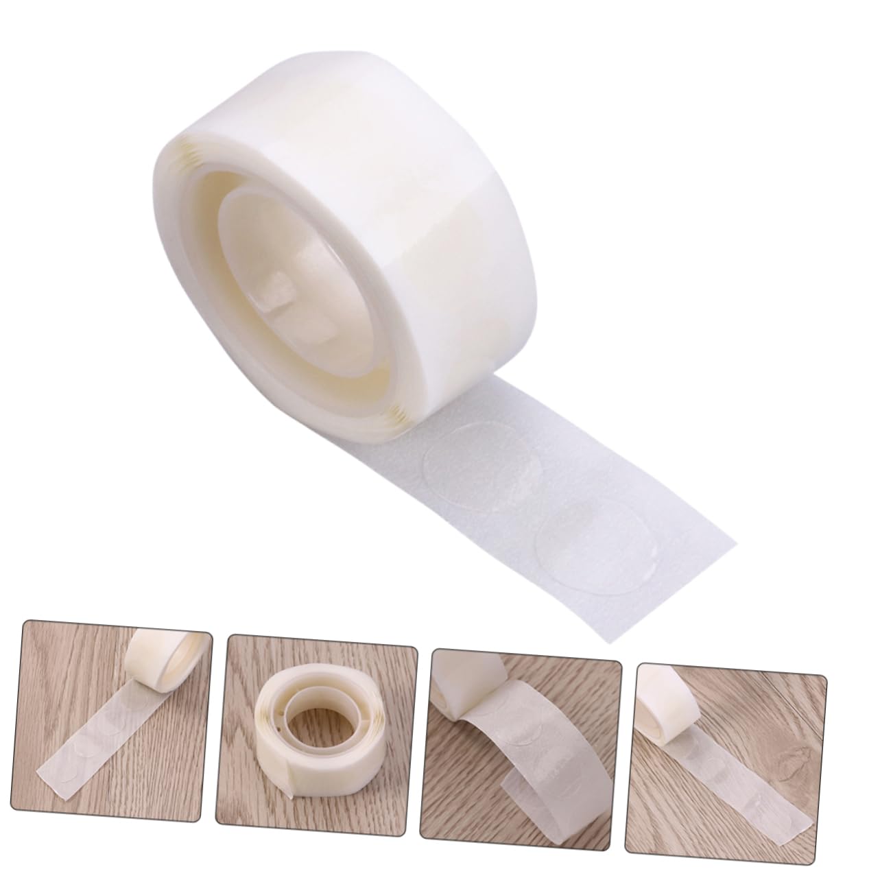 CIMAXIC Removable Glue Points Circle Stickers Balloon Adhesive Dots for Craft Projects Decorations