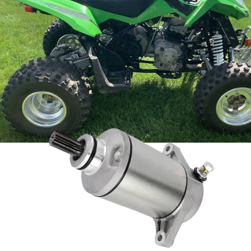 Motor de Arranque para Motocicleta MACHSWON, Reemplazo 3305-954, 3305954, 31210-PTA1-D406, Compatible con Arctic Cat 400CR 2013-2015, Kymco MXU 450i 2012-2015, Engranaje de 10 Dientes, 1 pieza miniatura 6