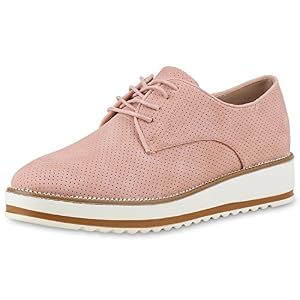 napoli-fashion napoli-fashion Damen Halbschuhe Profilsohle Dandy Style Schnürschuhe Damen HALB ROSA 40 Jennika napoli-fashion napoli-fashion Damen Halbschuhe Profilsohle Dandy Style Schnürschuhe Damen HALB ROSA 40 Jennika