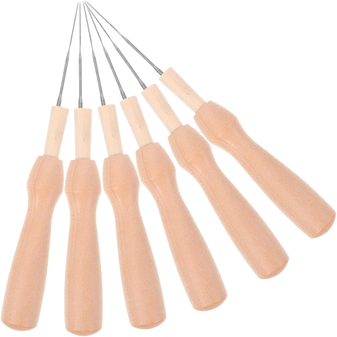 OFFIGAM 6pcs Needle Felting Needles DIY Wool Felting Craft Tools for Handmade Wool Fabric