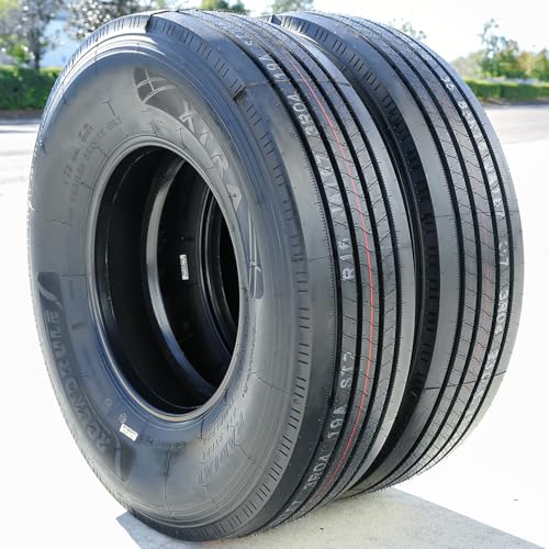 Image of Roundrule Xtra All Steel Heavy Duty Premium Trailer Radial Tire-ST225 /75R15 225 /75 /15 225 /75-15 124 /121M Load Range G LRG 14-Ply BSW Black Side Wall