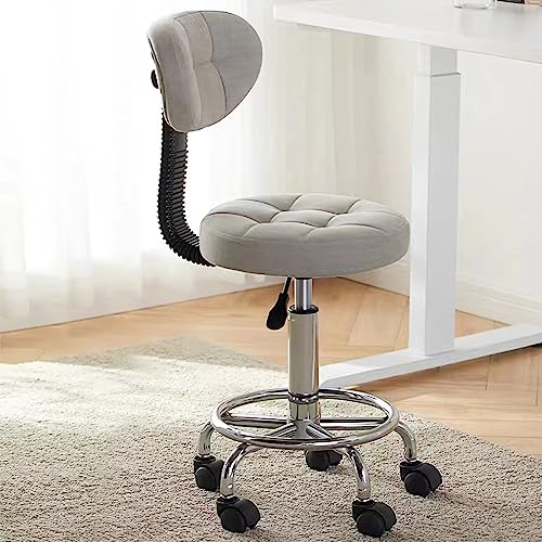 XUEGW Office Drafting Chair with Back Support and Footrest Multi-Purpose Office Desk Chair, Home...
