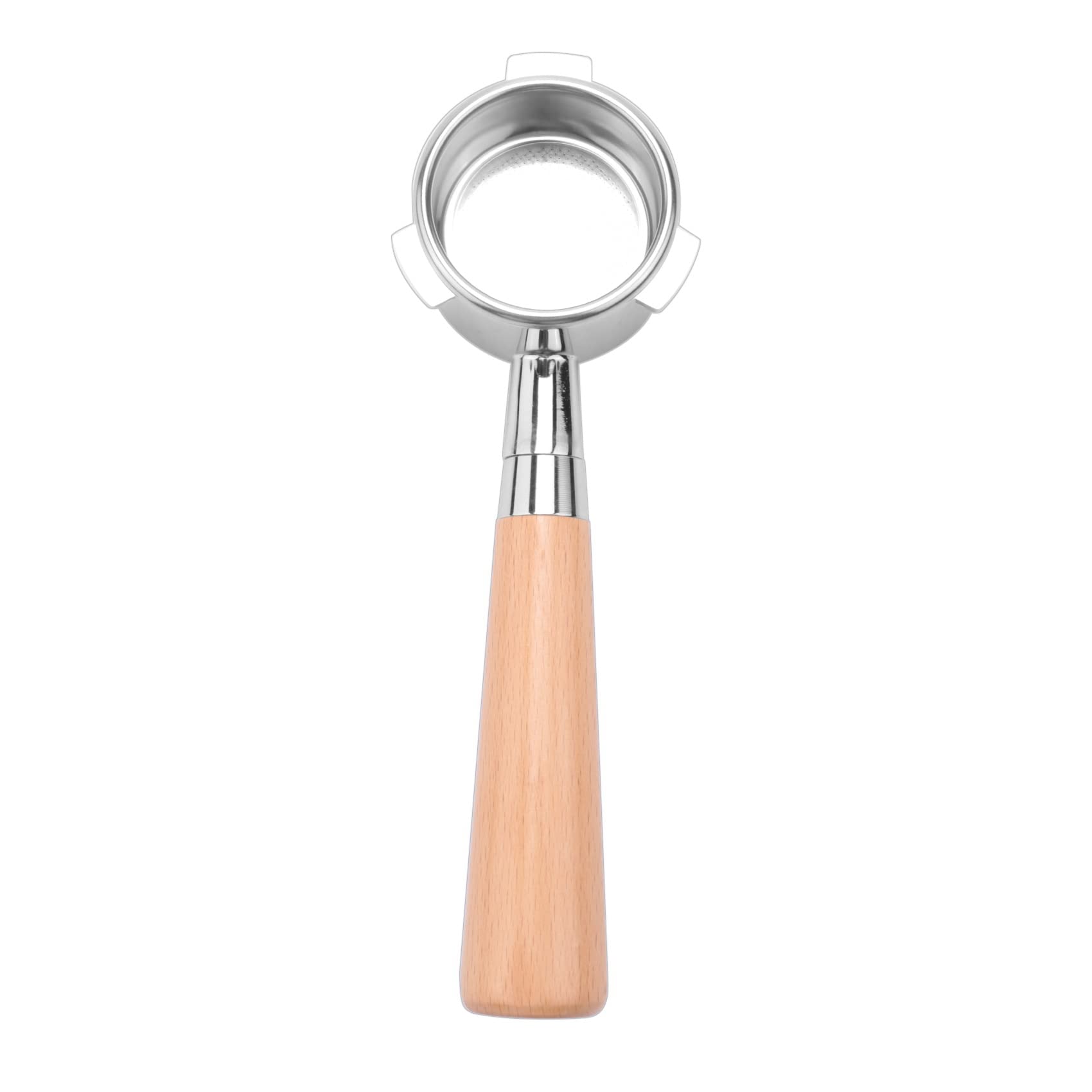 Porte-filtre 54mm nu pour une extraction visible et un espresso sans amertume