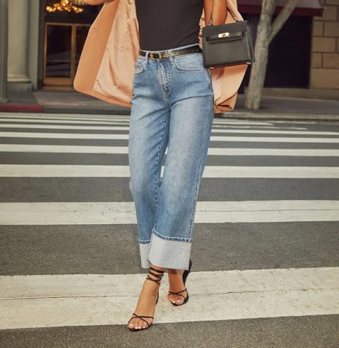 Womens Baggy Flare Jeans Low Rise Wide Leg Denim Pants Y2K Boyfriend Barrel Pants Streetwear2