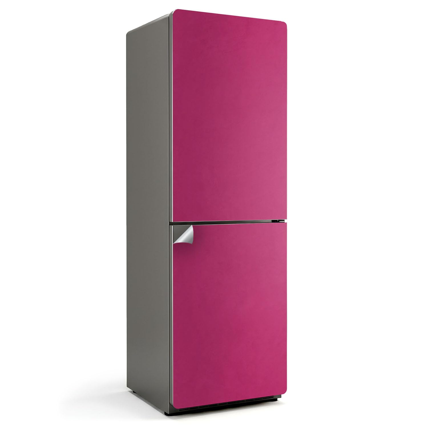 Autocollants pour Frigo 60x180 cm Rose Masquage Défauts et Protection