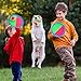 Richball 4-in-1 Outdoor Sports Ball Set for Kids – Soccer, Basketball, Volleyball and Toss & Catch Paddle Ball Game – All-in-One Gift Stocking Stuffers for Kids Boys & Girls Ages 3+