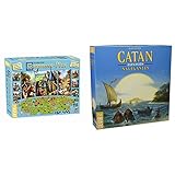 Devir BGCARPLUS3 - Carcasonne Plus, Juego básico + 11 expansiones, Edad recomandada 7 años y más + Catan, expansión Navegantes, Juego de Mesa (BGNAVEGANTES)