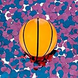 Gender Reveal Basketball | Blue and Pink Confetti Kit | Gender Reveal Party Supplies | Ultimate Party Supplies