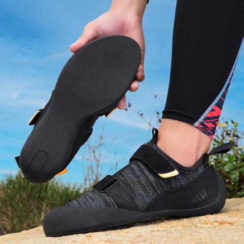 Zapatillas de escalada profesionales para principiantes en bloque y gimnasio 3