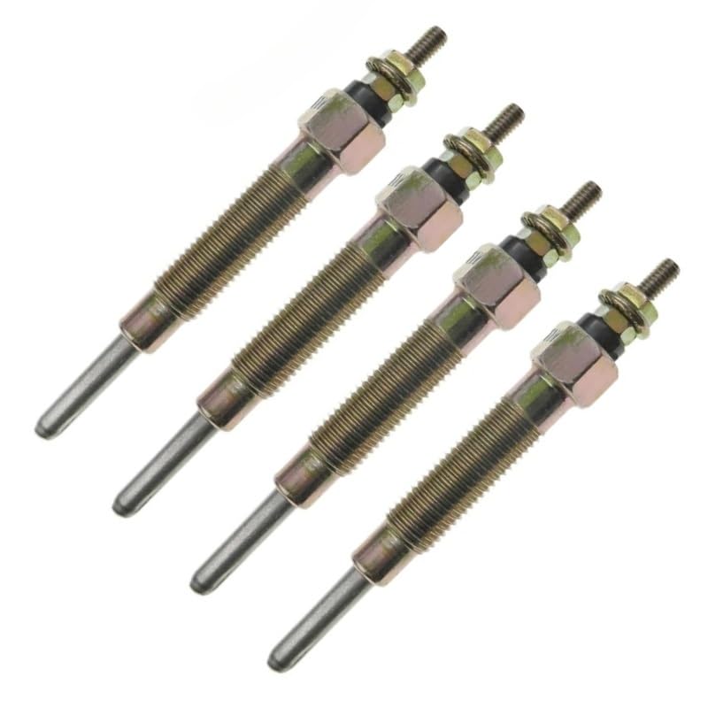 Auto Glow Plugs for Nissan TD27 Turbo 4PCS Auxiliary Heater Glow Plugs Maintenance Kit Accessory 1106563G00 1106543G01