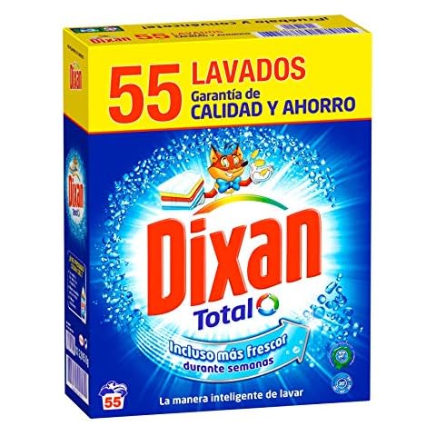 Dixan Detergente Polvo Total para Lavadora Cover