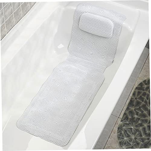 Alfombra bañera PVC resistente antideslizante alfombrilla ducha lavable 5