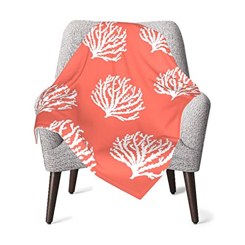 Baby Swaddle Blanket Unisex, Super Soft Muslin Swaddle Blankets Swaddle Wrap Neutral, Newborn Receiving Blankets for Boys and Girls Sea Reef Corals Marine Abstract(1)