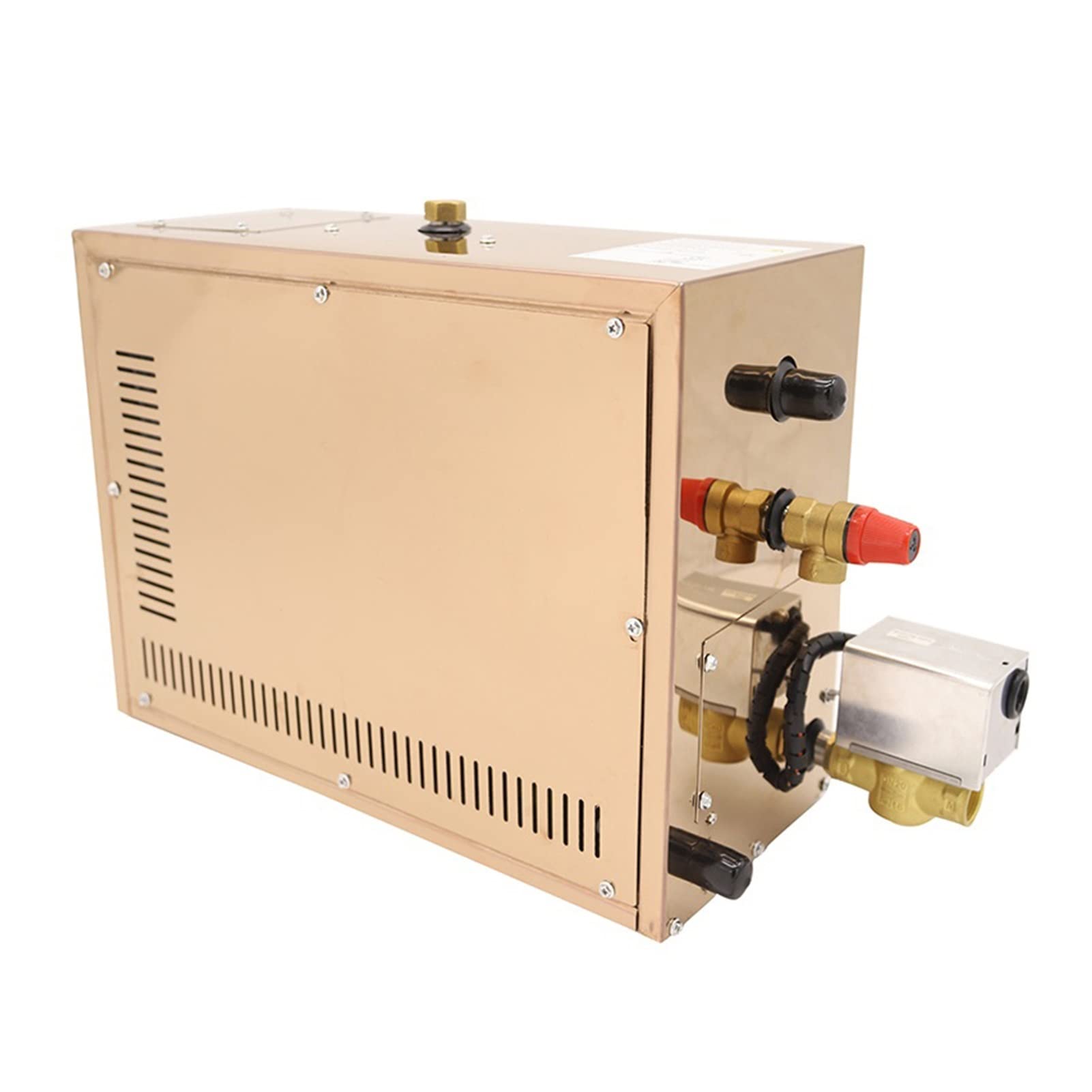 Generator pary 12/15/1 8kW Komercyjny samodzielny generator prysznicowy generator prysznicowy sauna prysznicowy generator prysznica z cyfrowym elektrycznym generatorem do kąpieli parowca(12kw)