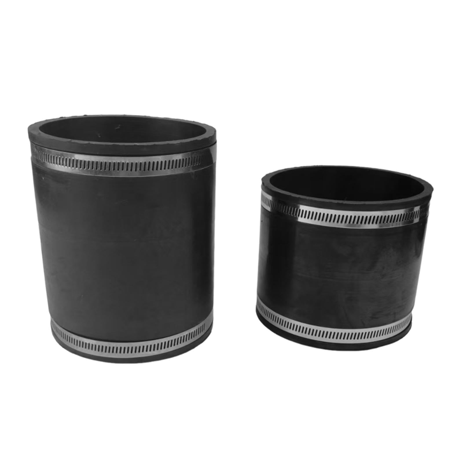 #N/a Acoplamientos de Manguito Flexible con Abrazadera de Acero Inoxidable, Accesorios Multiusos, Acoplamiento de Manguito de Goma, Racores de Conexión de, 160 Mm X 175 Mm X