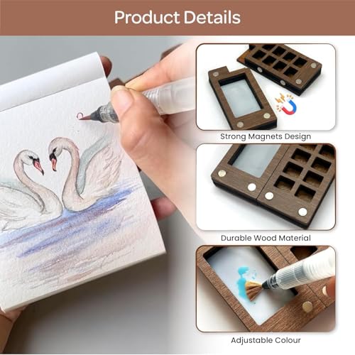 Image of Travel Art Kit Parent (Travel Art Kit Wooden with Colors)