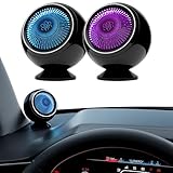 2.5-inch 140 Watt Portable Tweeters, with Crossovers & RGB Light Neodymium Aluminum Car Audio External Speaker for Truck Van (Pair)