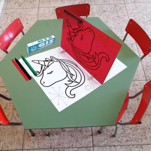 Desenho Magico Espelho Brinquedo Educativo Desenhar Colorir