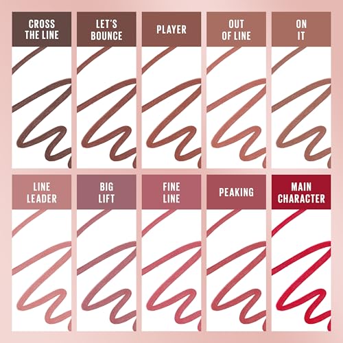Image of Maybelline Lifter Liner Lip Liner Pencil with Hyaluronic Acid, Peaking (Pack of 2)