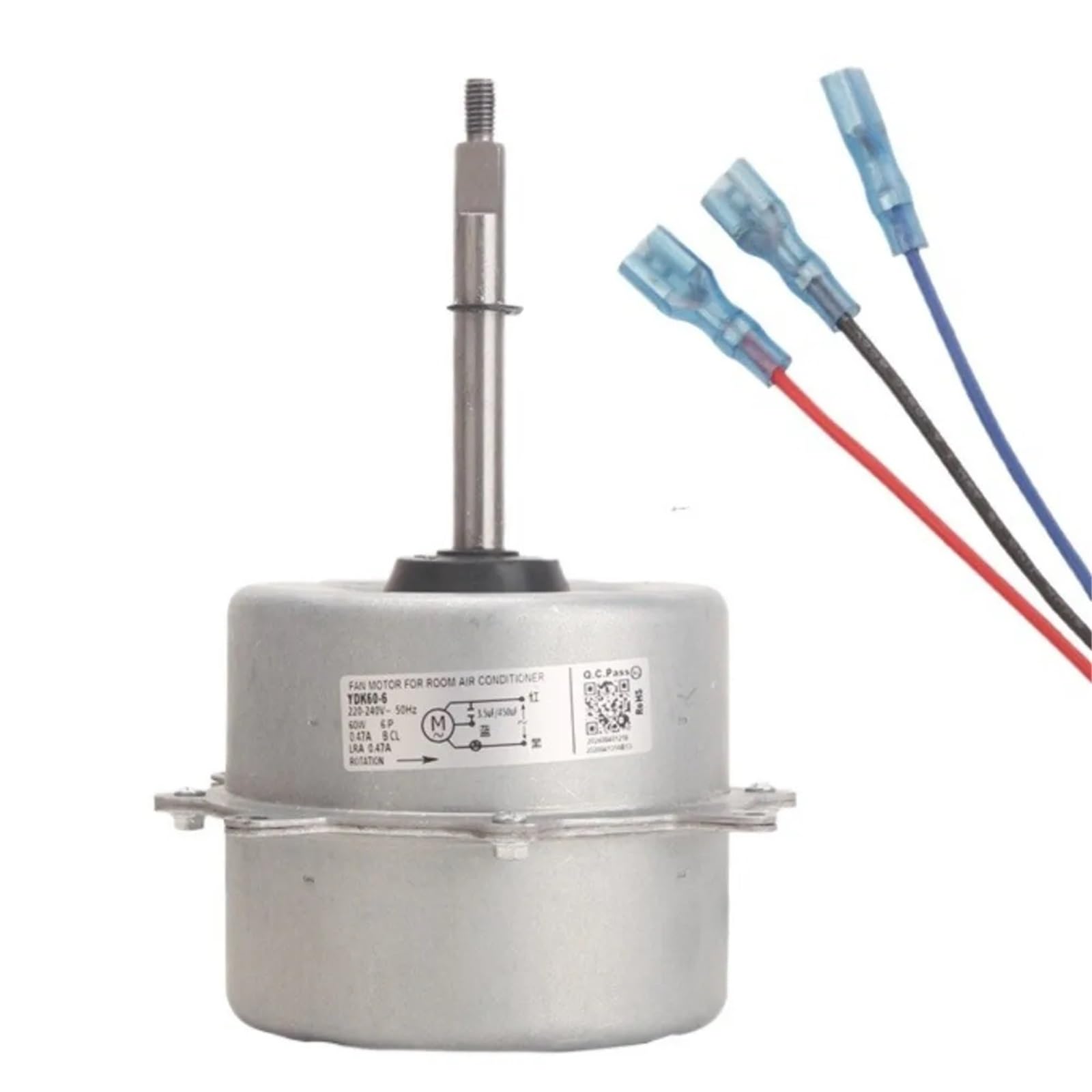 BONZMXDKHQ 1pcs YDK60-6 Outdoor Unit AC Fan Motor Air Conditioner Conditioning Spare Parts