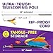 Cat Amazing Snatch - Magnetic Cat Wand Toy! Telescoping, Durable Feather Toy for Cats - Fishing Pole & Teaser Wand String Stick - Cats Can Really Catch!