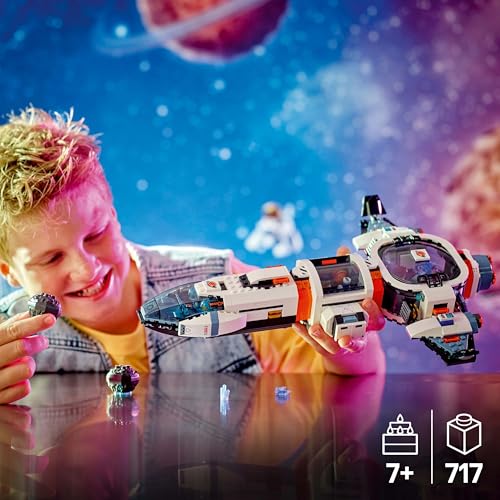 Image of LEGO City Modular Galactic Spaceship, Outer Space Toy for Kids 60446 Building Blocks Toys for 7+ Gift for Boys and Girls