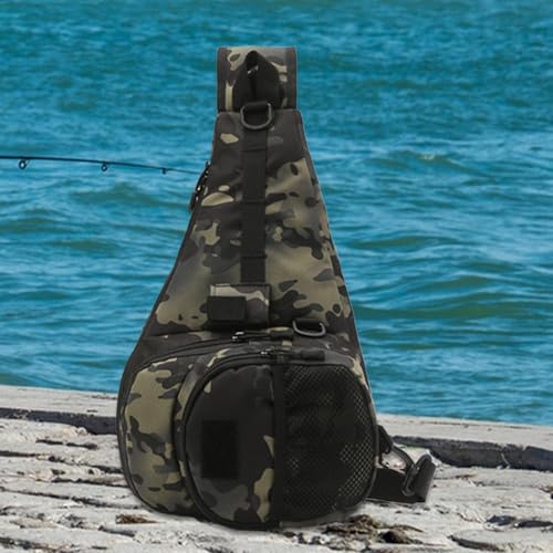 Support d'équipement de pêche de voyage et sac de camping étanche