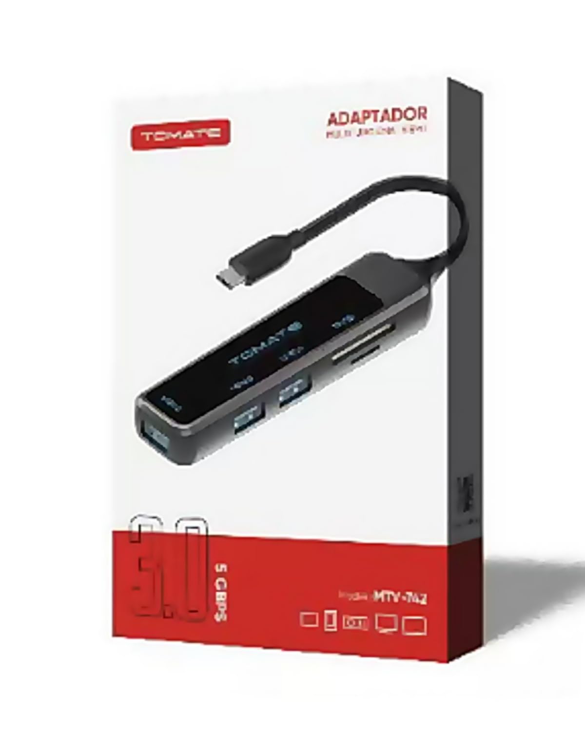 LUCBIT CRYPTO USB C Hub 4-in-1 Type C Hub with 3 USB Ports, SD/TF Card  Reader Slim Portable USB C Splitter for Type C Devices/MacBook Pro/Air  Samsung/Samsung Galaxy S23 : Buy Online