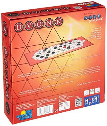 Dvonn Juego de Mesa de Estrategia de Apilamiento 2 Jugadores miniatura 2