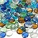 Glass Gems for Vase Accents and Crafting (2 Bags, Mixed Color Gems)