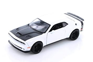 White dodge challenger toy car Clearance