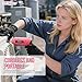 Hi-Spec 42pc Pink 4V USB Electric Power Driver & Household Tool Kit. Cordless Power Screwdriver and Hand Tools in a Compact Box Case