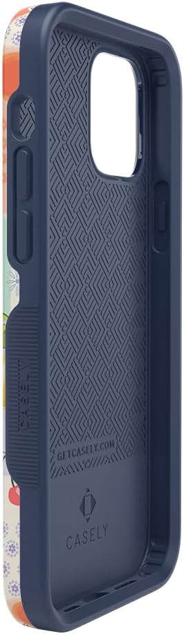 Casely iPhone 12 Pro Max Case | Tropical Heat | Beachy Collage | Bold Protective Design | Compatible with MagSafe