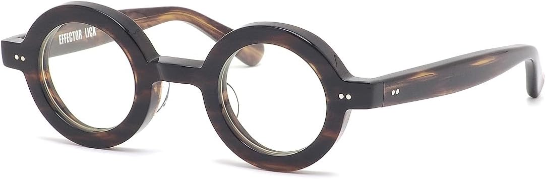 [エフェクター] メガネ 伊達メガネレンズつき LICK CO 38サイズ リック made in Japan 日本製