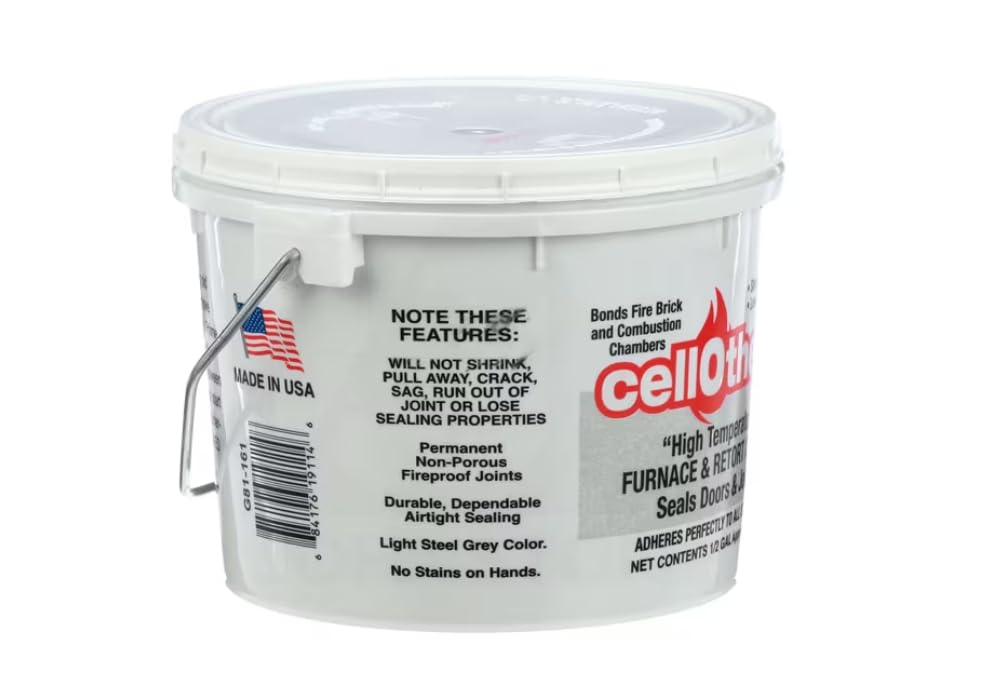 HS19114 Furnace and Retort Cement Replacement for Supco Genuine Original Equipment Manufacturer (OEM) Part