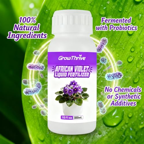 Fertilizante Líquido Orgánico para Violetas Africanas 300ml miniatura 4
