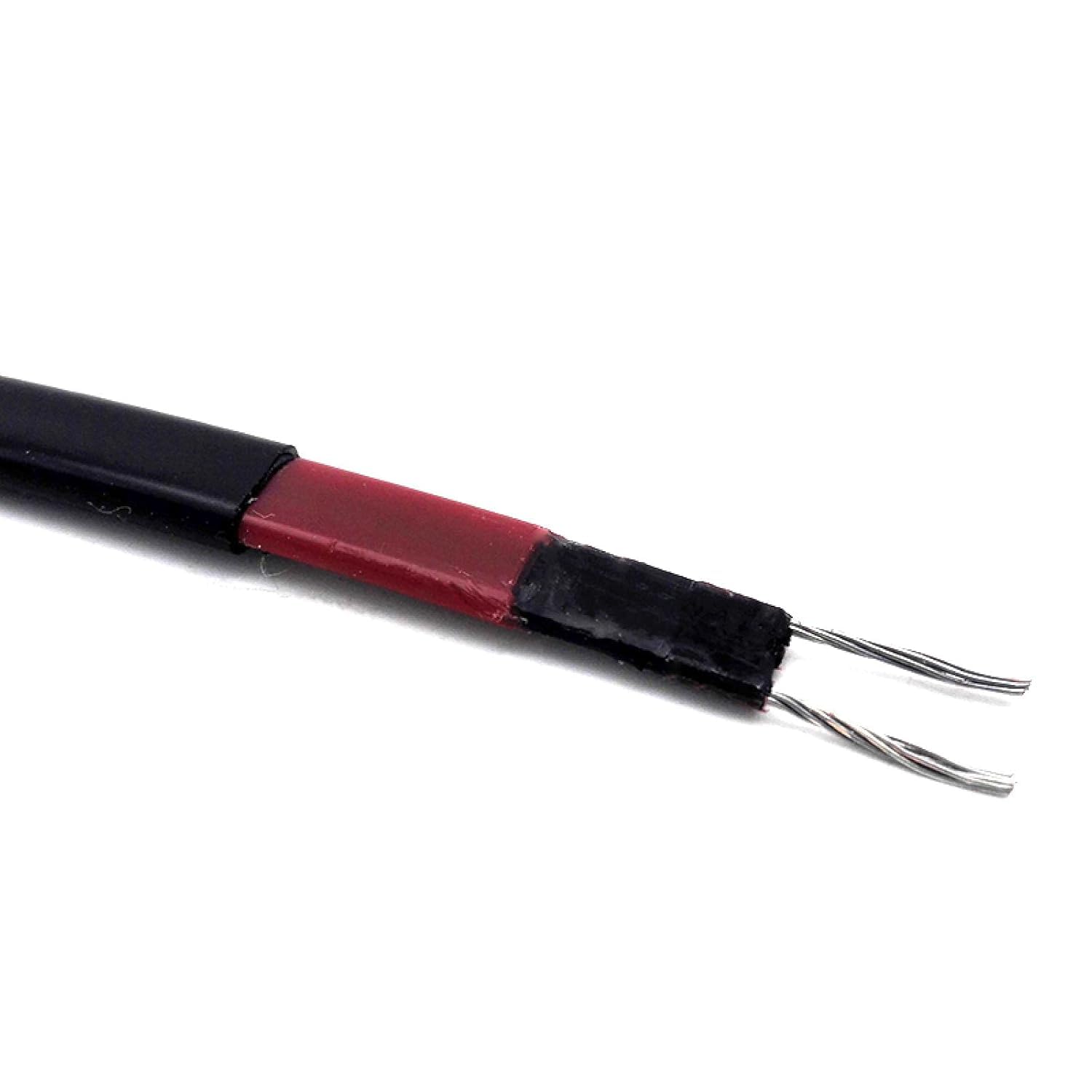 1~20 Meters 12V 24V 36V 48V DC Self Regulating Pipe Heating Cable Low Voltage Heat Trace for Freeze Protection 6(12v,7 Meters)